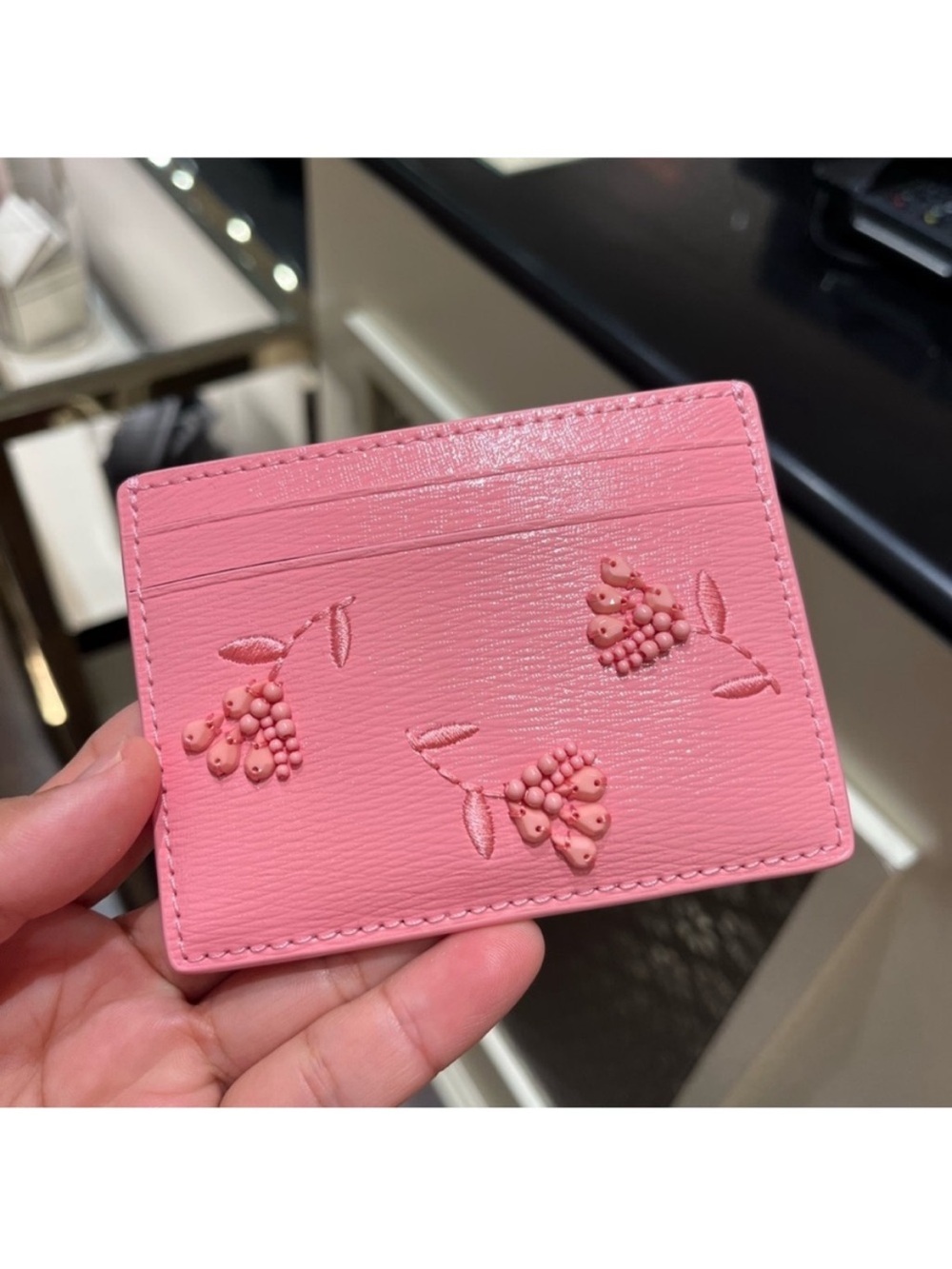 Kate spade Floral Small Slim
Card Holder # KN759